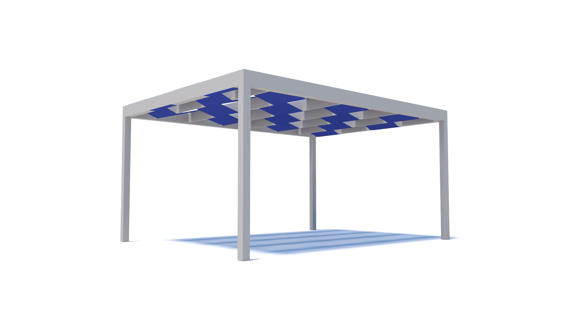 Modelo Pérgola entrelaçada | Ibershade