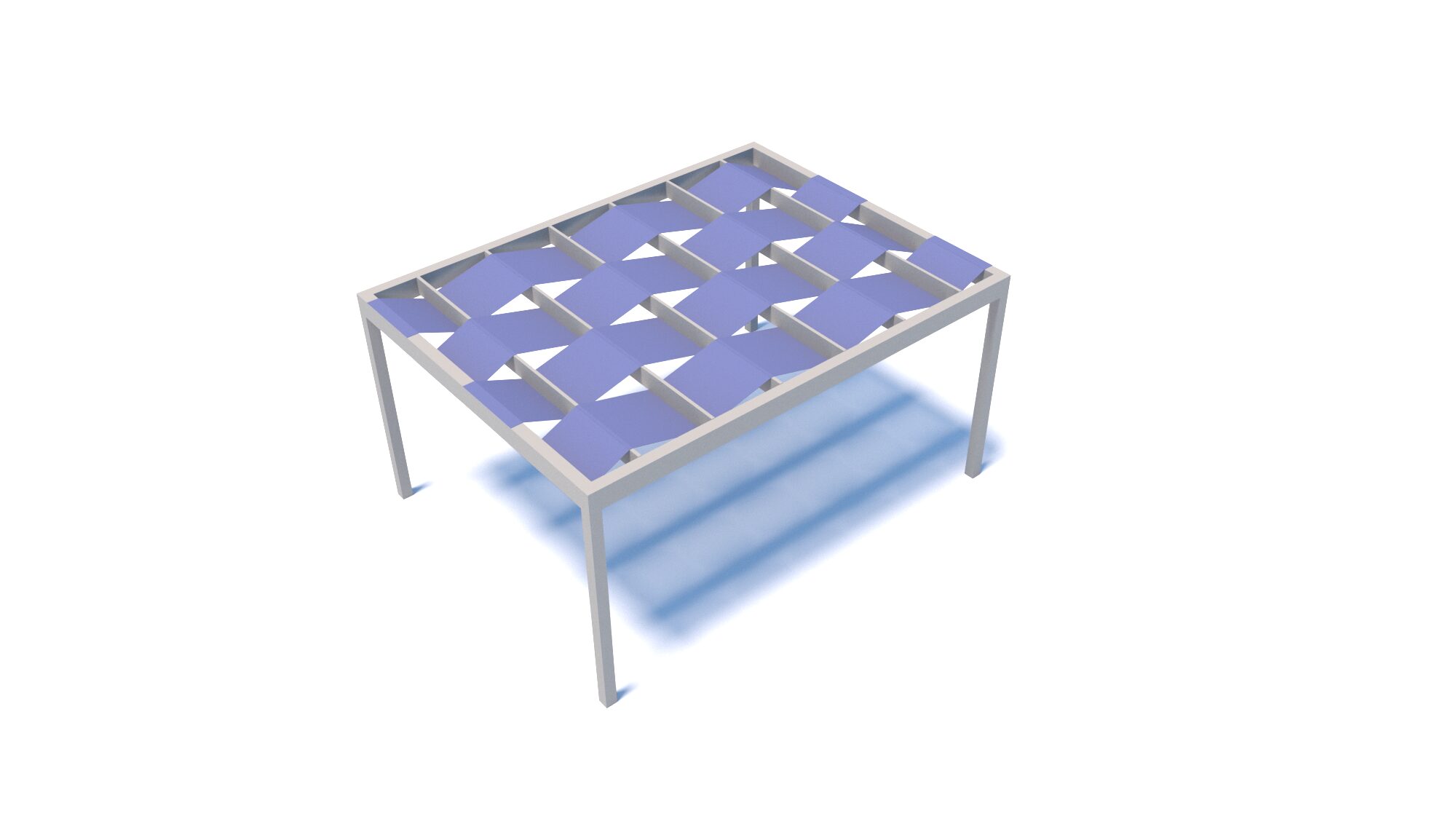 Modelo Pérgola entrelaçada | Ibershade